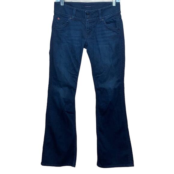 Hudson Bootcut Dark Wash Flap Jeans 27 - Picture 1 of 5